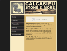 Tablet Screenshot of calcasieustone.com